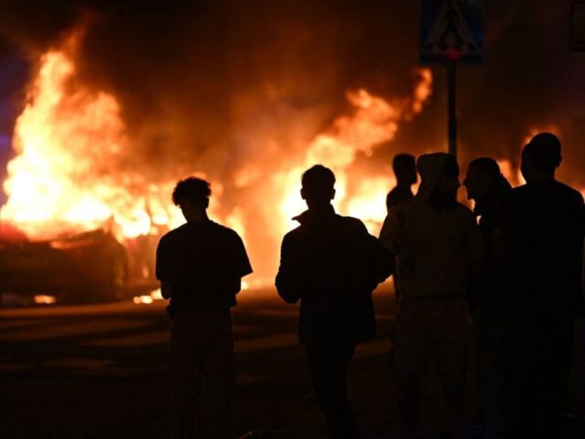 quran violence cars burnt arrests made as protests hit multicultural malmo