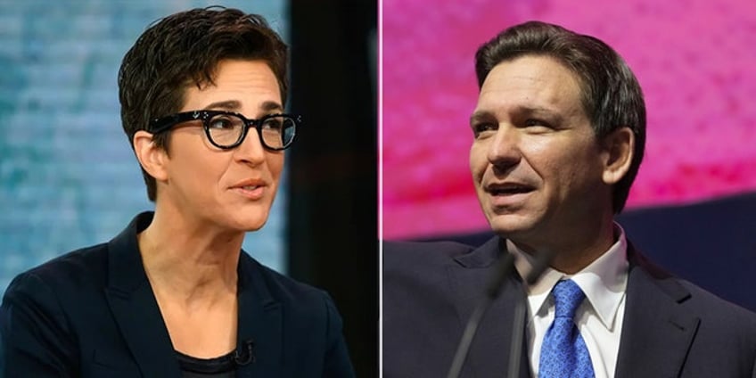 rachel maddow tears apart ron desantis after debate absolutely terrible