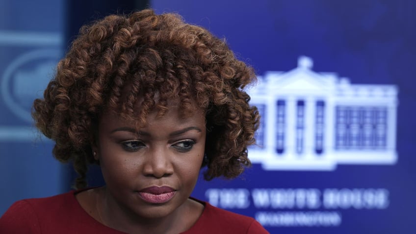 White House press secretary Karine Jean-Pierre