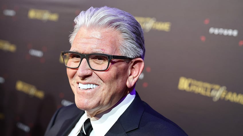 Mike Francesa smiles