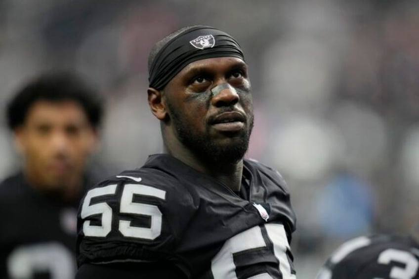 raiders release chandler jones capping final tumultuous month with the team