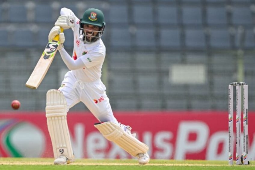 Bangladesh's Mominul Haque was 46 not out at lunch