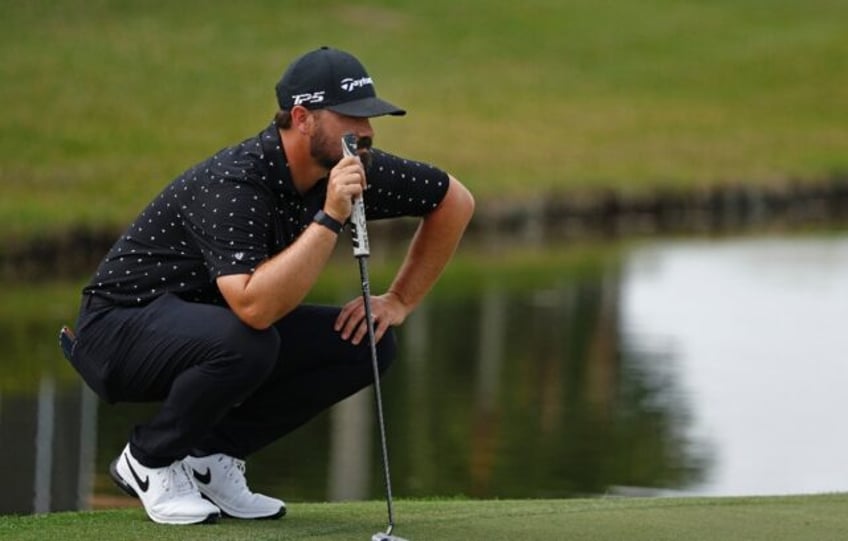 Chad Ramey of the United States held a share of the first round lead at the PGA Tour's Cog