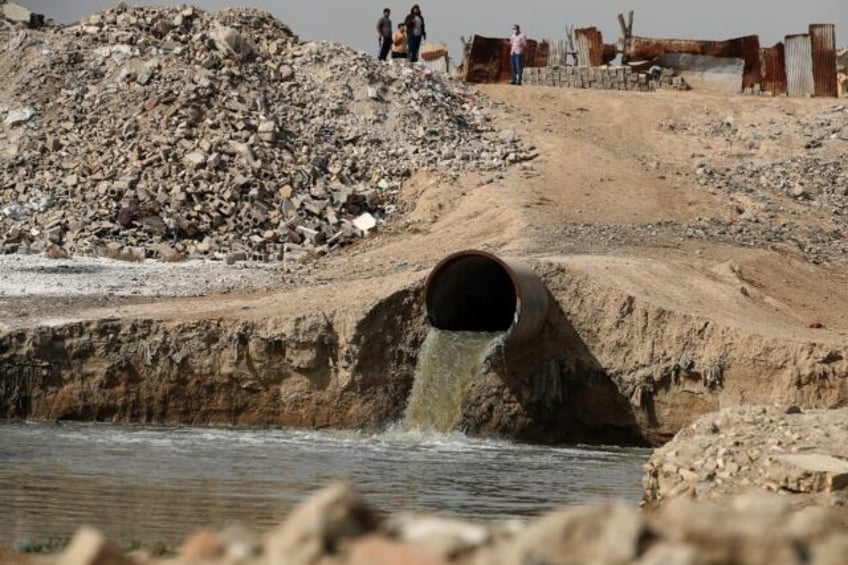 Dirty and unsafe water is a prime health threat in Iraq, where decades of conflict, misman