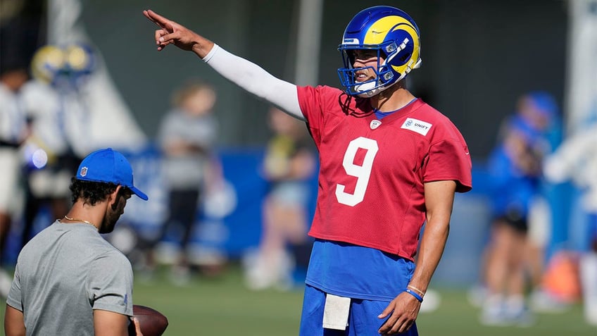 rams matthew stafford having issues with younger teammates wife reveals