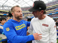 Rams' Sean McVay gives 2-word reaction to dramatic win over 49ers