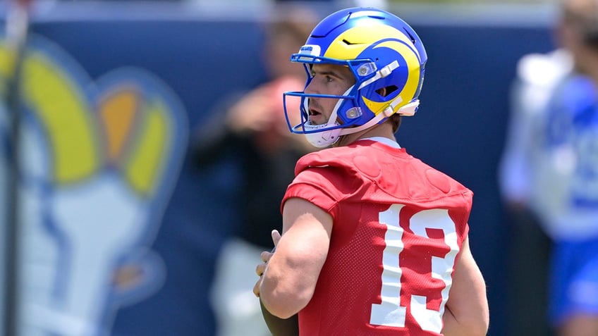 Stetson Bennett during OTAs