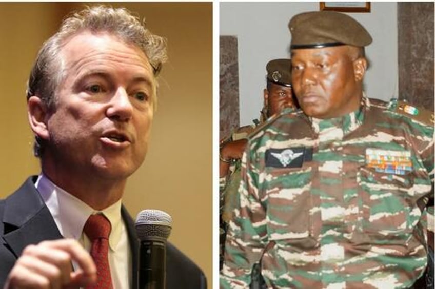 rand paul blasts pentagon for role in niger demands to know how many boots on ground