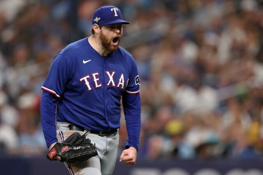 rangers blank rays as mlb playoffs begin