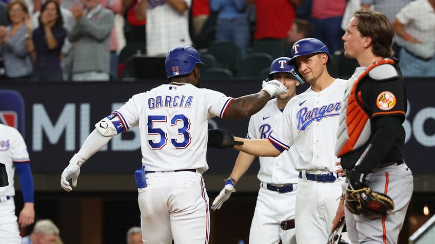 rangers finish sweep of orioles in alds still have not lost in postseason