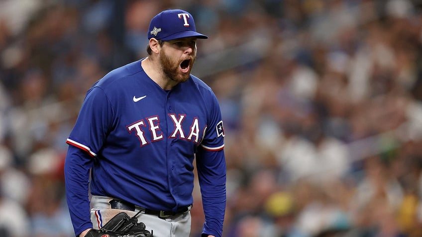 rangers jordan montgomery shuts down rays to take game 1 in wild card series