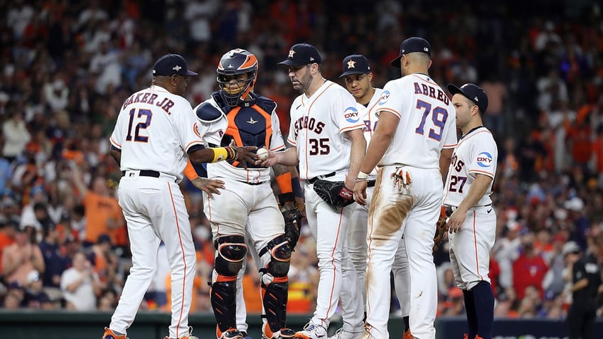 rangers rally behind jordan montgomerys brilliant start to win alcs game 1 over astros