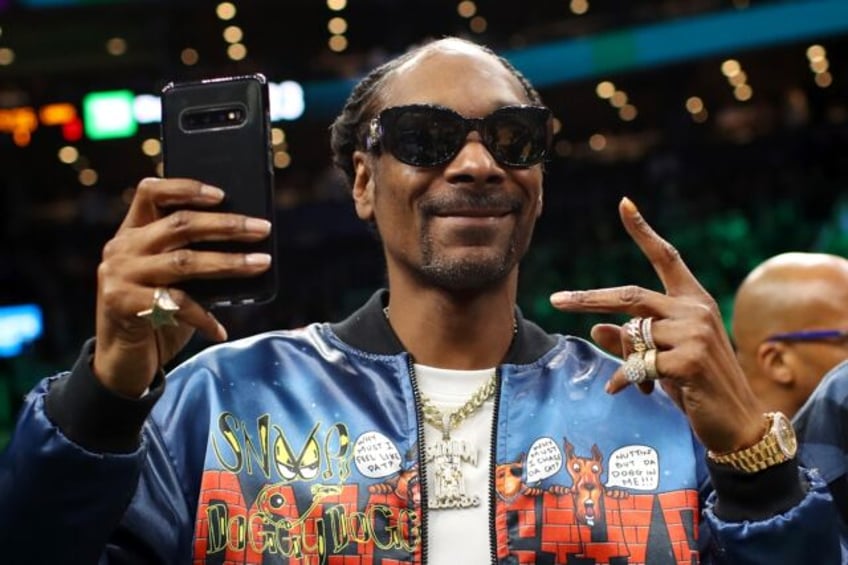Rapper Snoop Dogg