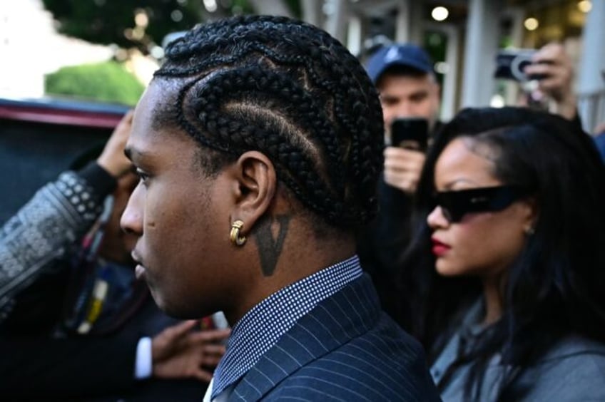 Rihanna and Rakim Mayers aka A$AP Rocky left the Los Angeles court shortly after the verdi