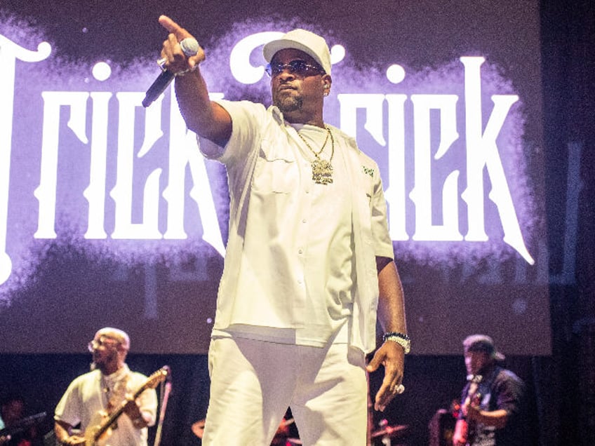 PONTIAC, MICHIGAN - SEPTEMBER 17: Trick Trick performs onstage during the “Our Community