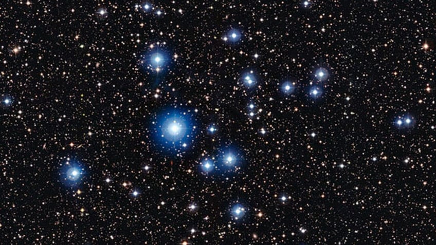 Photo of a star cluster