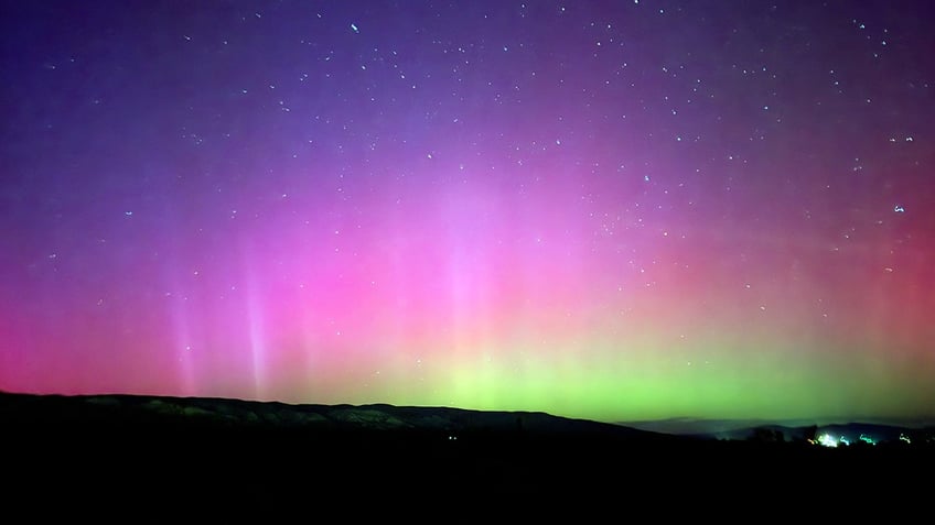 Northern Lights Mojave Desert