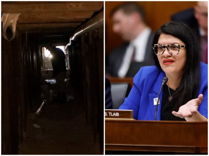 Rashida Tlaib Casts Lone Nay Vote on Border Tunnel Bill (FILE: Getty Images)