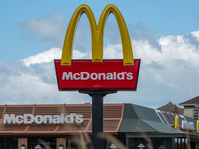 McDonald's restaurant and sign