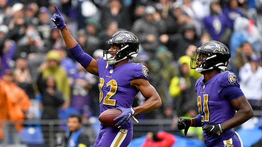 Marcus Williams after fumble recovery