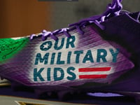 Ravens star Kyle Hamilton talks about helping military children for NFL's annual My Cause My Cleats