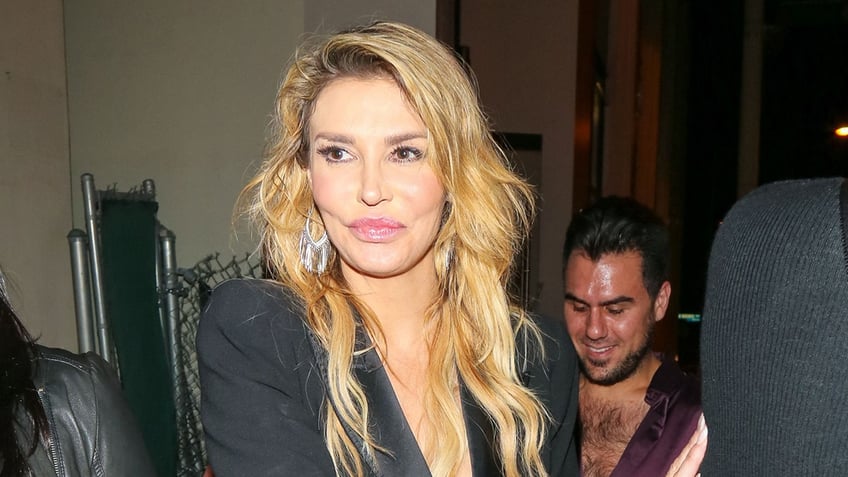 real housewives star brandi glanville hospitalized following collapse son called 911