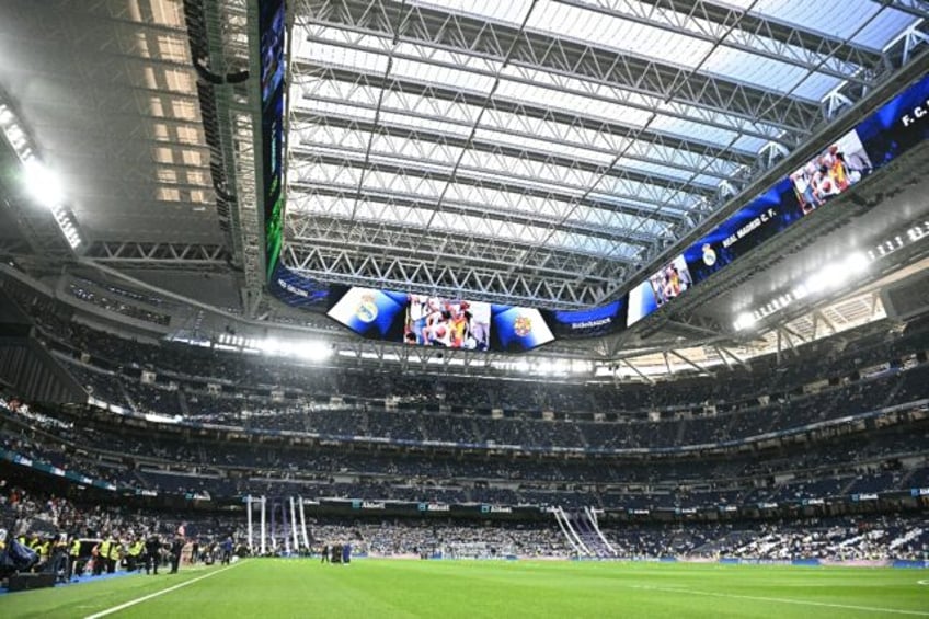 Real Madrid's Santiago Bernabeu stadium