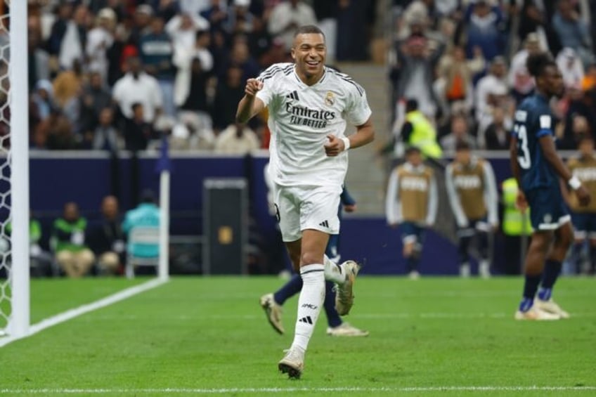 Kylian Mbappe scored the opening goal as Real Madrid swept aside Pachuca in the Interconti