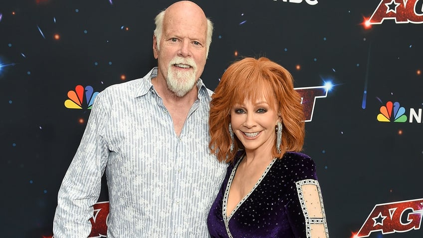 Reba McEntire and Rex Linn at America's Got Talent