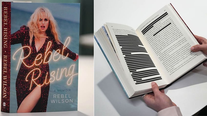 rebel wilson book cover/redacted pages