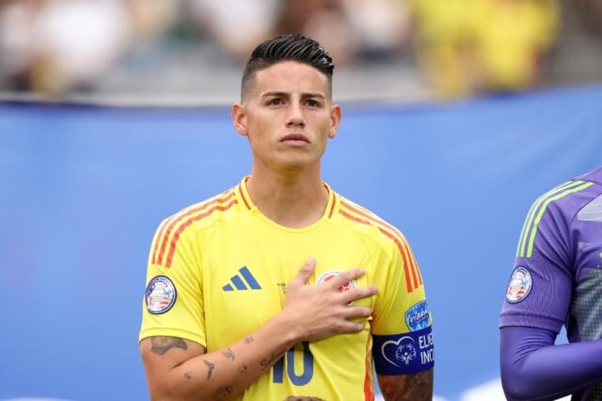 Colombia's midfielder James Rodriguez has cast off his troubles at club level to deliver i