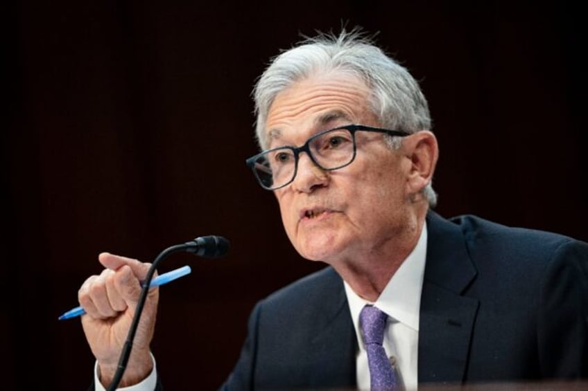 Federal Reserve Chair Jerome Powell said in an interview that "unexpected weakening" in th