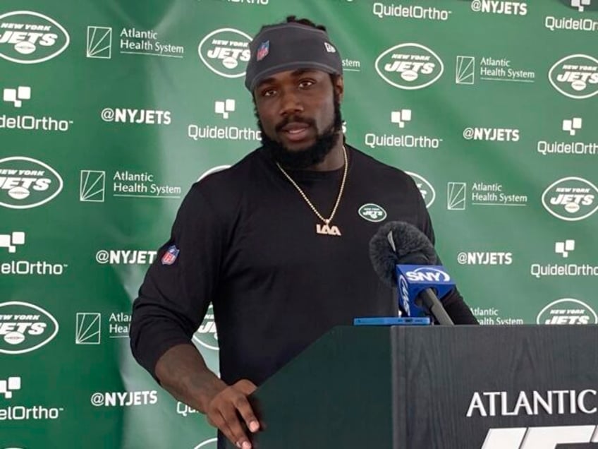 recently signed dalvin cook practices for the first time with the jets