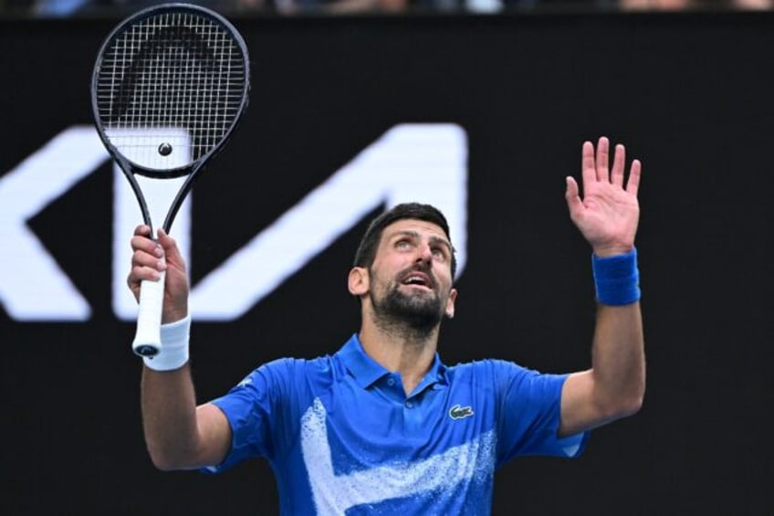 Novak Djokovic dropped a set on his way into the Australian Open third round