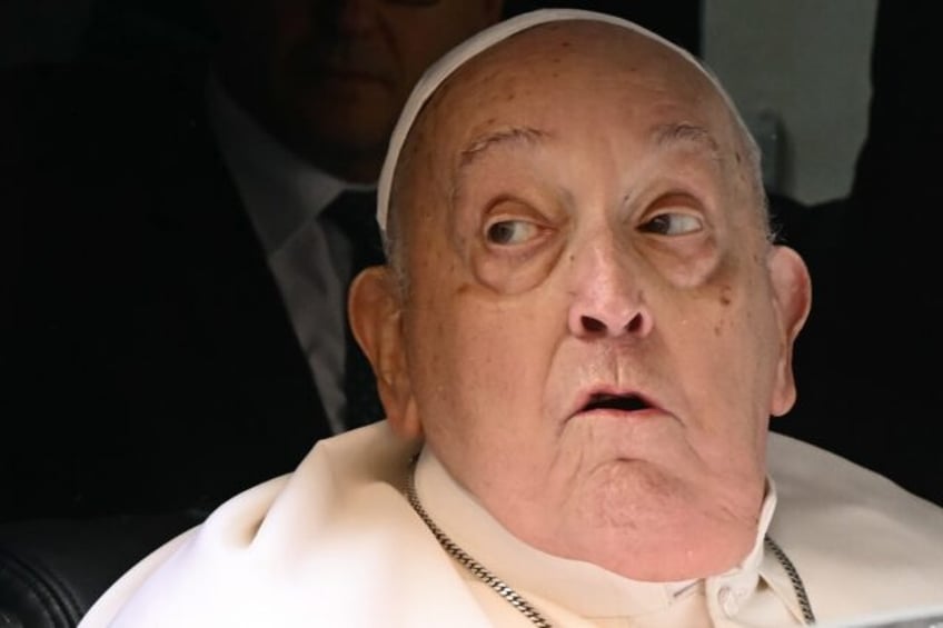 Pope Francis visited a prison in Rome as part of the Holy Thursday celebrations