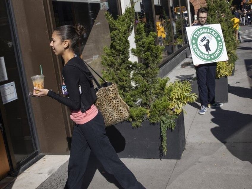 red cup rebellion thousands of starbucks workers join historic strike