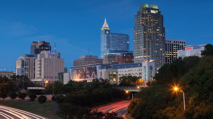 Raleigh skyline