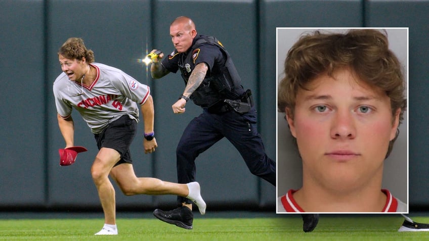 Reds fan arrested