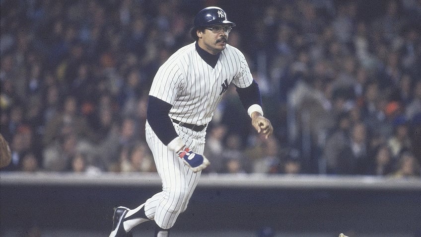 Reggie Jackson in action