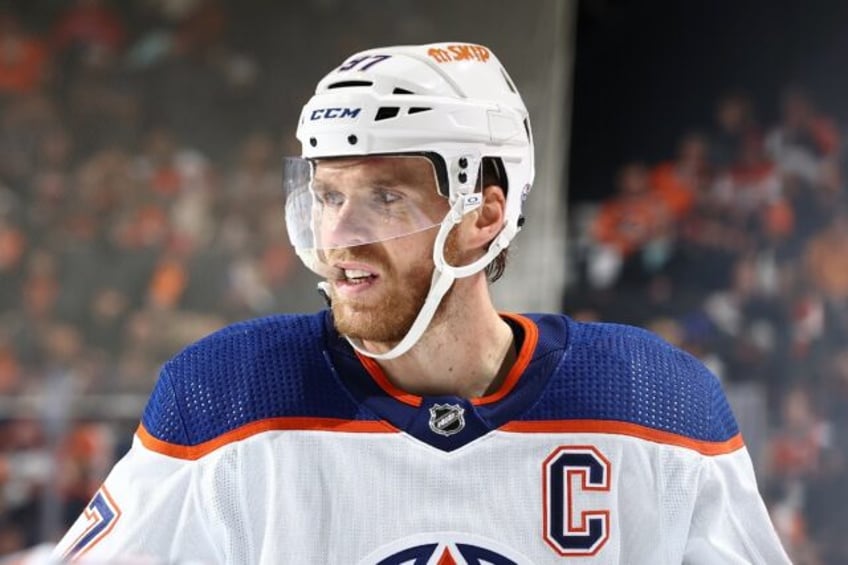 reigning nhl mvp mcdavid out 1 2 weeks for oilers