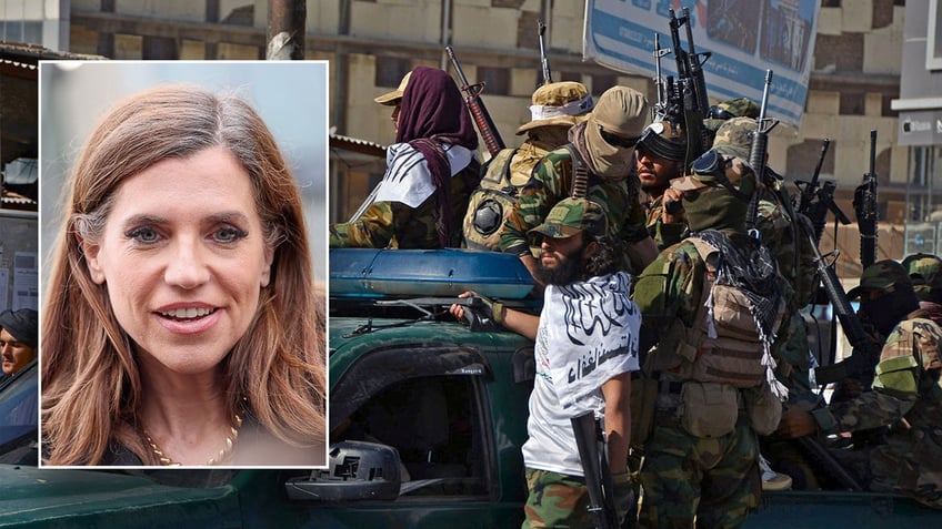 Rep. Nancy Mace, R-S.C., inset, Taliban