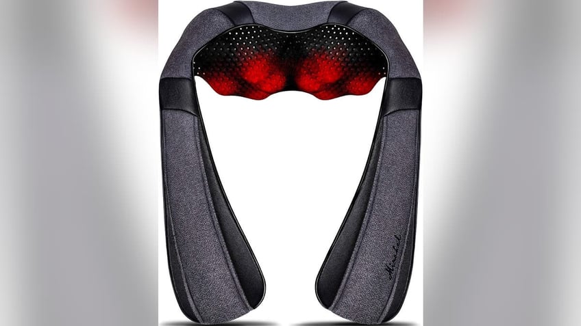 A neck massager relieves tension quickly. 