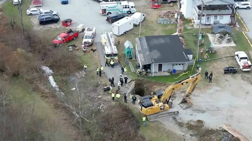 Pennsylvania grandmother suspected of falling into sinkhole