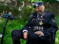 Remembering D-Day, RAF veteran Gilbert Clarke recalls the thrill of planes overhead