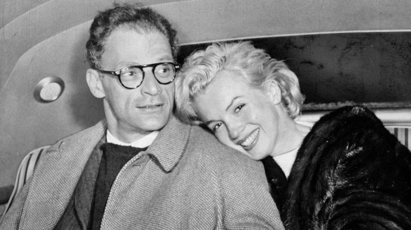 Marilyn Monroe with Arthur Miller