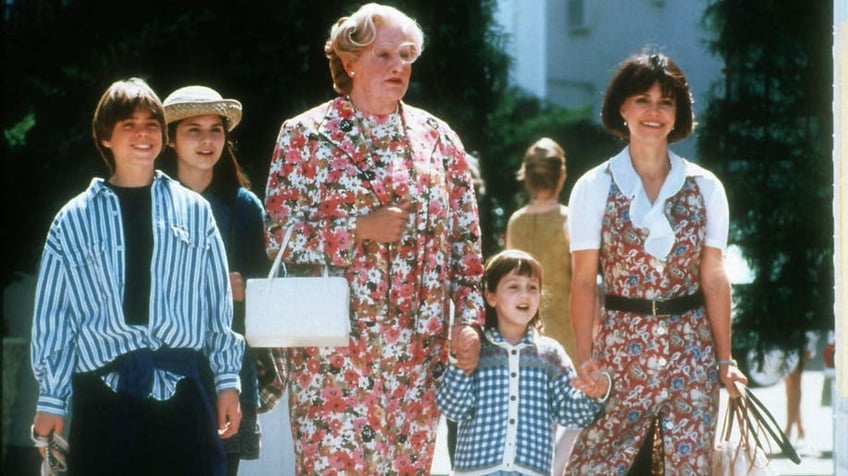 Mrs Doubtfire scene