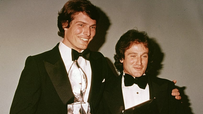 Robin Williams and Christopher Reeve