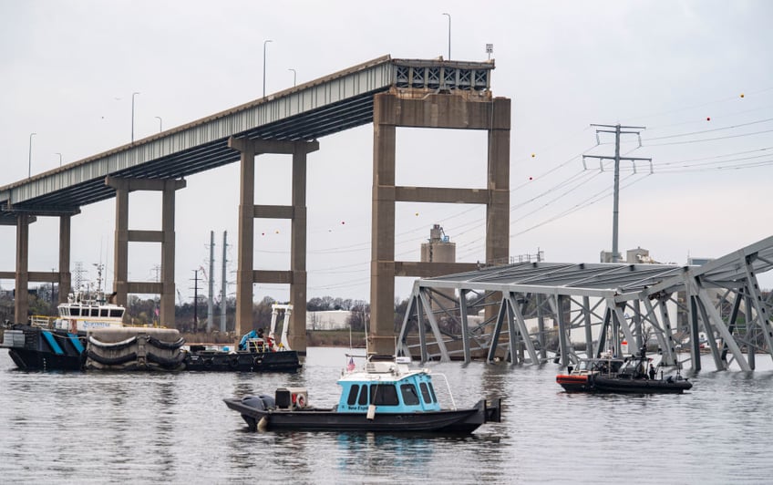 removal of baltimore bridge wreckage to clear shipping channel begins