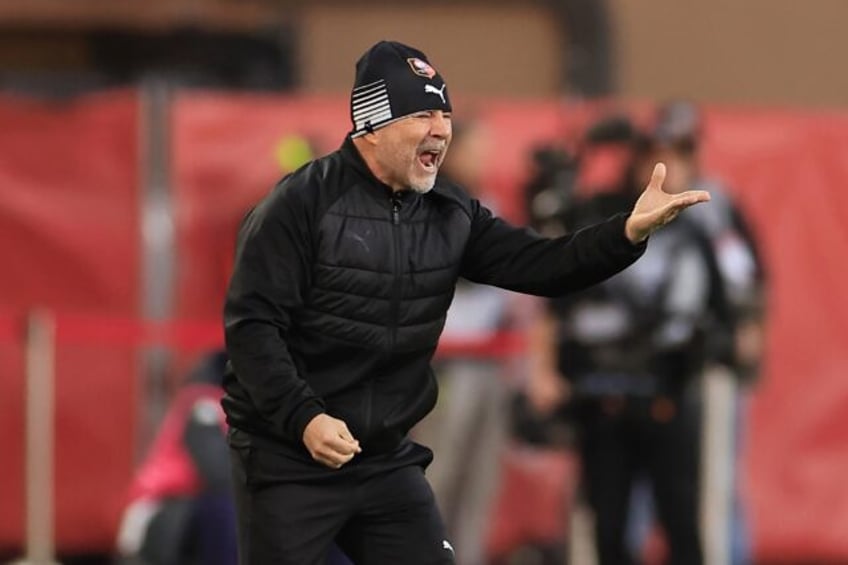 Jorge Sampaoli was sacked as coach of Rennes