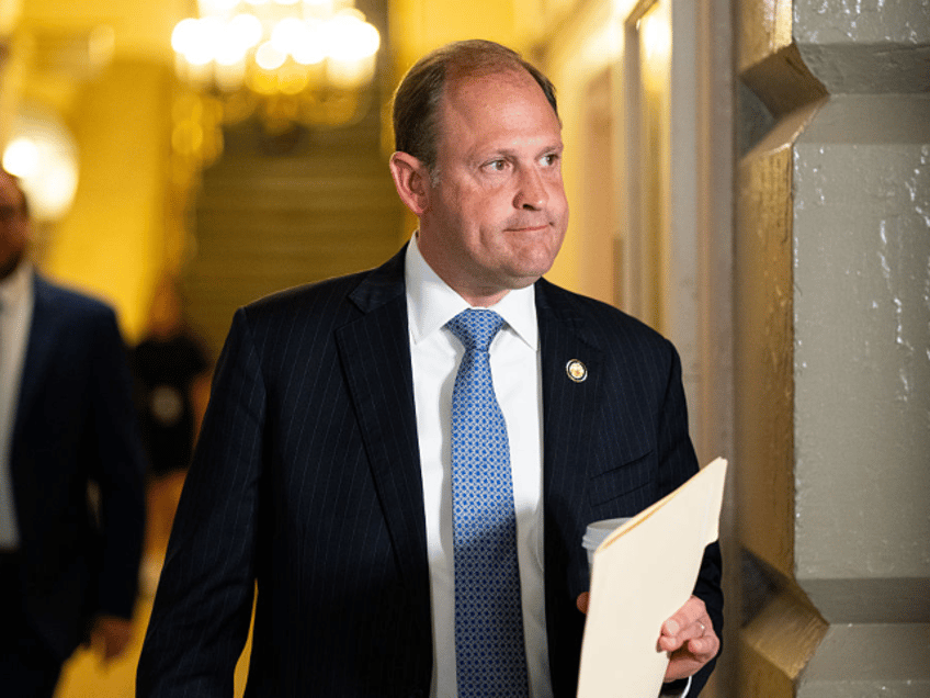 UNITED STATES - JUNE 4: Rep. Andy Barr, R-Ky., arrives for the House Republican Conference